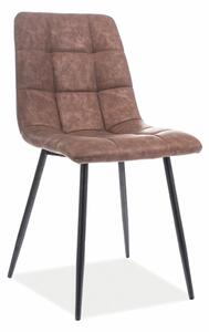 Krzesło LOOK brązowe/czarne SIGNAL