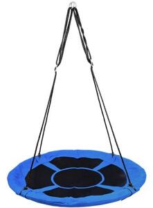 Huśtawka ogrodowa FUNFIT GARDEN bocianie gniazdo 100 cm Niebieski