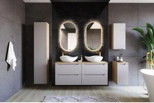 Szafka pod umywalkę OCEAN BEIGE 82-120-2S 120cm dąb olejowan