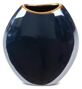 Wazon EUROFIRANY Amora 1 14 x 7 x 16 cm Granatowy