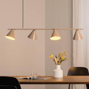 Lampa wisząca Hängeleuchte Form 4 ALDEX, możliwość ściemniania, kremowy / amber, salon / jadalnia, metal, nowoczesny