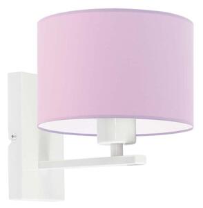 Kinkiet lampa ścienna lampa na ścianę z abażurem walec MOTO
