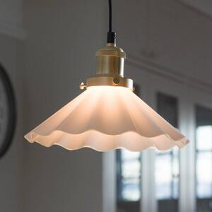 PR Home August lampa wisząca szklany klosz Ø 25 cm, wtyczka