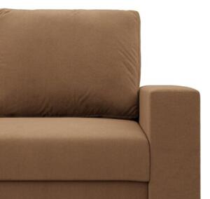 Kanapa 3 osobowa, BLOM, Mikrofaza, 220x92x85 cm, cappuccino | TYLETEGOTU