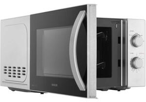 Kuchenka mikrofalowa SENCOR SMW 2120SS 700W średnica 25.5 cm pojemność 20L Srebrno-czarny