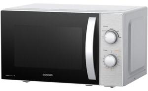 Kuchenka mikrofalowa SENCOR SMW 2120SS 700W średnica 25.5 cm pojemność 20L Srebrno-czarny