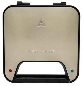 Opiekacz GÖTZE & JENSEN SM531X Inox 750W 3w1 wymienne płytki kanapki gofry grill
