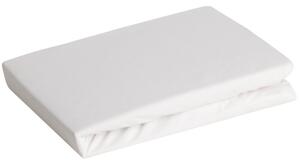 Prześcieradło EUROFIRANY Jersey D91 z gumką 240 x 220 cm Biały
