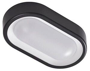 Lindby - Niniel Oval LED Lampa Sufitowa Ogrodowa Black/White