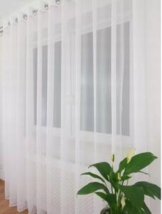 Firana gotowa z woalu na przelotkach 400x250cm