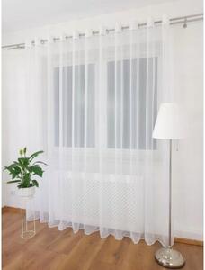 Firana gotowa z woalu na przelotkach 400x250cm