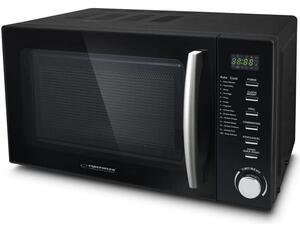Kuchenka mikrofalowa ESPERANZA Cocinero EKO010 1200W średnica 24.5 cm pojemność 20L Czarny