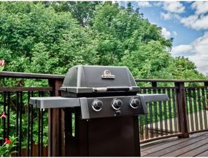 Grill ogrodowy gazowy BROIL KING Gem 310 Shadow 6,9 kW 53 x 34 cm