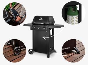 Grill ogrodowy gazowy BROIL KING Gem 310 Shadow 6,9 kW 53 x 34 cm