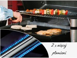 Grill ogrodowy gazowy BROIL KING Gem 310 Shadow 6,9 kW 53 x 34 cm