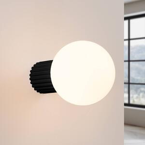 Kinkiet ORBI SOLLUX LIGHTING, możliwość ściemniania, czarny, łazienka, aluminium