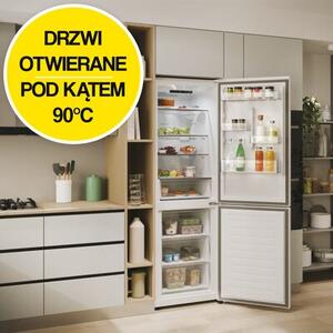Lodówka CANDY CNCQ2T618EW Fresco 300 No Frost 185cm Biała
