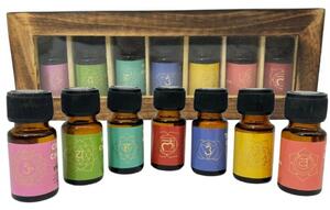 Olejek zapachowy Arome Chakra - 10 ml, zestaw 7sztuk