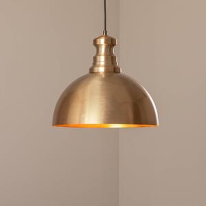 Lampa wisząca Berceste Opviq, możliwość ściemniania, mosiężny / złoty, salon / jadalnia, metal, nowoczesny