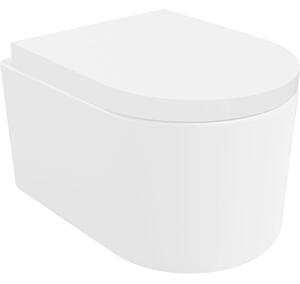 Mexen Sofia miska wc Rimless Tornado z deską wolnoopadającą twarda, duroplast, biała połysk - 30540200T