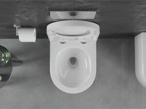 Mexen Sofia miska wc Rimless Tornado z deską wolnoopadającą twarda, duroplast, biała połysk - 30540200T