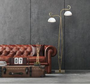 Lampa stojąca Emibig 2xE27 60W WIVARA LP2 GOLD 149/LP2
