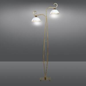 Lampa stojąca Emibig 2xE27 60W WIVARA LP2 GOLD 149/LP2