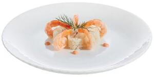Talerz deserowy LUMINARC Pampille 19 cm Biały