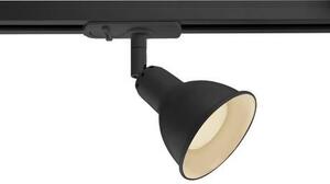 Czarna lampa sufitowa Link Single - Nordlux, system szynowy
