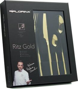 Komplet sztućców FLORINA Ritz Złoty (16 elementów)