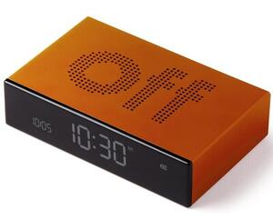 Budzik LEXON Flip Premium LR152O1 Pomarańczowy