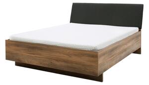 Łóżko z tapicerowanym zagłówkiem INFINITO 160x200 cm
