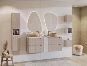 Szafka łazienkowa NOVA CASHMERE 80-03-2D kaszmirowa
