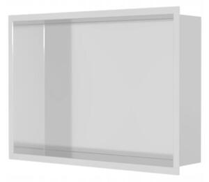 Półka łazienkowa wnękowa Estiva FALEZA Silver 45x30x10 cm srebrna 1 szt