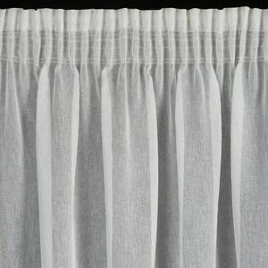 Firana gotowa EUROFIRANY Linzi 140 x 270 cm BiaÅy