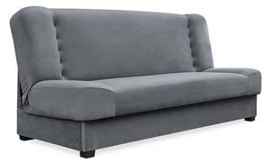 Sofa Kanapa RozkÅadana z FunkcjÄ Spania Wersalka Dwuosobowa Szara PIANO