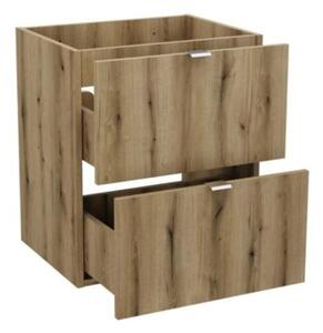 Szafka pod umywalkę NOVA OAK 82-50-2S 50cm dąb coast evoke
