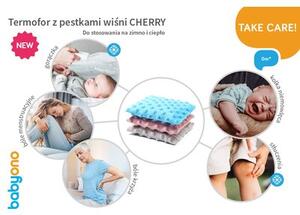 Termofor BABYONO Cherry 796/02 Szary