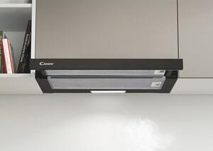 Okap CANDY CBT625/2B/1 Czarny 332.1m3/h 64dB klasa B