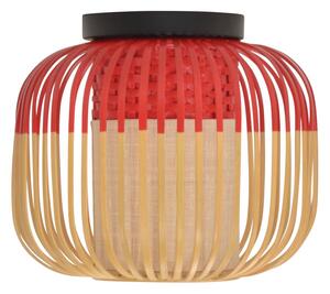 Lampa Sufitowa Forestier, Bamboo, ściemnialny, czerwony, przedpokój, bambus, design