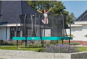 Trampolina SALTA First Class 427 x 244 cm Zielony