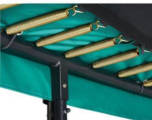 Trampolina SALTA First Class 427 x 244 cm Zielony