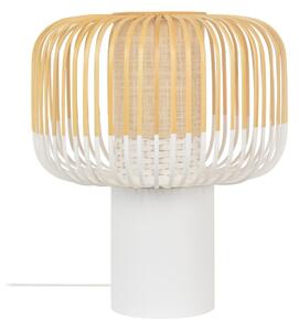 Lampa Stołowa Forestier, Bamboo, biały, salon, bambus, design