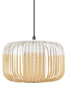 Zewnętrzna Lampa Forestier, Bamboo, biały, taras, bambus, design