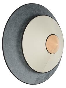 Lampa Ścienna Forestier, Cymbal, ściemnialny, niebieski, salon, tkanina | tekstylia, design