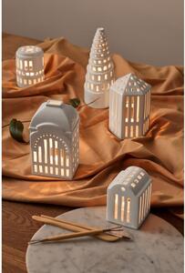 Biały ceramiczny świecznik Kähler Design Urbania Lighthouse Little Tower