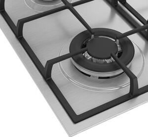 Płyta gazowa BEKO bPro500 HBIAG64225SXP WOK Żeliwne ruszty