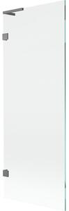 Mexen Lunar L parawan nawannowy 1-skrzydłowy 70 x 150 cm, transparent, gun metal - 897L-070-000-95-00