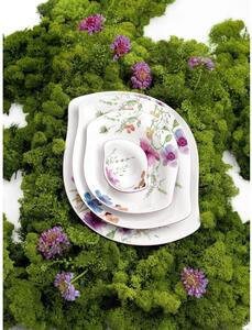 Porcelanowa miska z motywem kwiatów Villeroy & Boch Mariefleur Serve, 21x18 cm