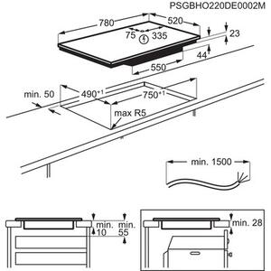 Płyta indukcyjna ELECTROLUX EIV84550